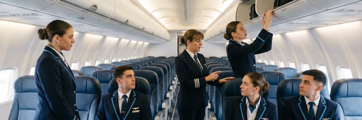 Formación de tripulante de cabina en Uruguay